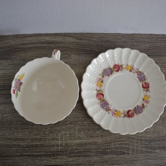 Vtg SPODE Rose Briar Teacup - Picture 5 of 6